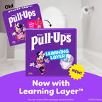 Pull-Ups Girls' Potty Training Pants, Size 3T-4T, 112 Count