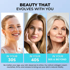 Face Moisturizer for Aging Skin: Wrinkle Cream for Older Women and Men 50 and 60 plus with Retinol, Collagen and Hyaluronic Acid – Facial Moisturizer for Mature Skin, 1.7 fl. Oz (Medium, Unscented)