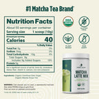 Jade Leaf Matcha Latte Mix, Original, 500g / 17.6oz