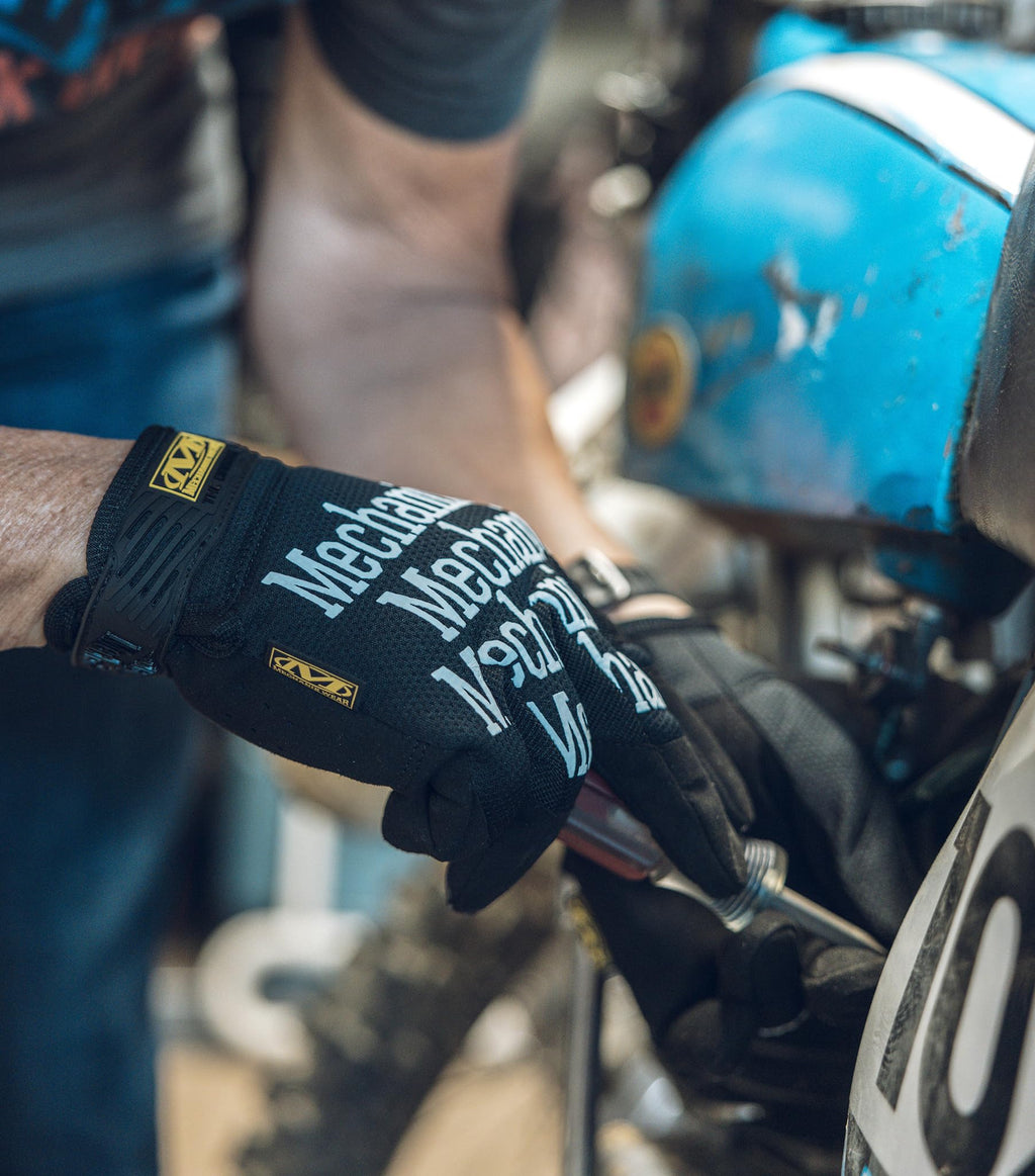 Mechanix Wear Original Work Gloves - Multi-Purpose Outdoor Work Gloves - Secure Fit - Durable & Machine Washable - Breathable & Comfortable - X-Large - Black