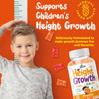 Juneno Height Growth Vitamins Supplement Gummies - Grow Taller for Teens Kids Boys Girls - Natural Height Increaser Maximizer Multivitamin