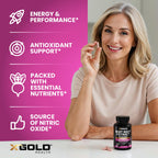 Beet Root Extract 20:1- Concentrated Beet Root Capsules Supplement w/Black Pepper - High Nitrates - Natural Nitric Oxide Booster - Highly Concentrated & Bioavailable - Made in USA -180 Caps