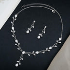 CSY Elegant Cubic Zirconia Bridal Jewelry Sets Wedding Birdes Bridesmaids