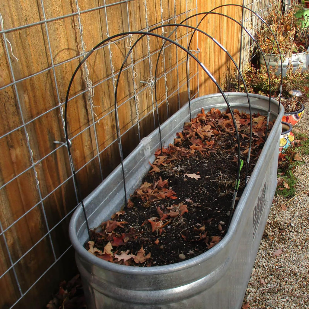 Greenhouse Hoops Grow Tunnel, 10 Sets 7FT Garden Hoops