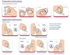 Nozin® Nasal Sanitizer® Antiseptic Popswab® Ampules 10ct Pack | Kills 99.99% of Germs | Alcohol Based 62%