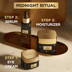L'Oreal Paris Age Perfect Cell Renewal Midnight Eye Cream, Antioxidant-Rich Under Eye Cream to Treat 8 Signs of Aging, Includes Night Cream Sample