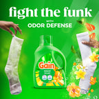 Gain Liquid Laundry Detergent, With Odor Defense, Island Fresh Scent, Laundry Soap For HE Washing Machines, 132 fl oz, 100 Loads (Packaging May Vary)