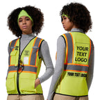 AYKRM Customize 4XL 5XL 6XL hi vis safety vest With logo
