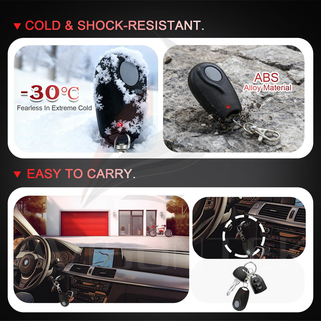 Avisontek 2-Pack for Linear Garage Door Opener Remote ACT-31B Megacode, LD033 LD050 LS050