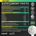 Nutrex Research EAA Hydration | EAAs + BCAAs Powder | Muscle Recovery, Strength, Muscle Building, Endurance | 8G Essential Amino Acids + Electrolytes | Maui Twist Flavor 30 Serving