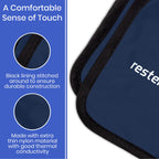 2 Pack Large Ice Packs for Injuries | 11" x 14.5" | Hot & Cold Pack | Reusable Gel Pack, Durable Construction, & Flexible When Frozen (Dark Blue, 11x14.5 Inch (Pack of 2))