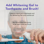 Smileactives Teeth Whitening Gel, Clinical-Grade Hydrogen Peroxide for Long Lasting White Teeth – Simply Add to Toothpaste to Permanently Remove Coffee Stains & More, 2 oz