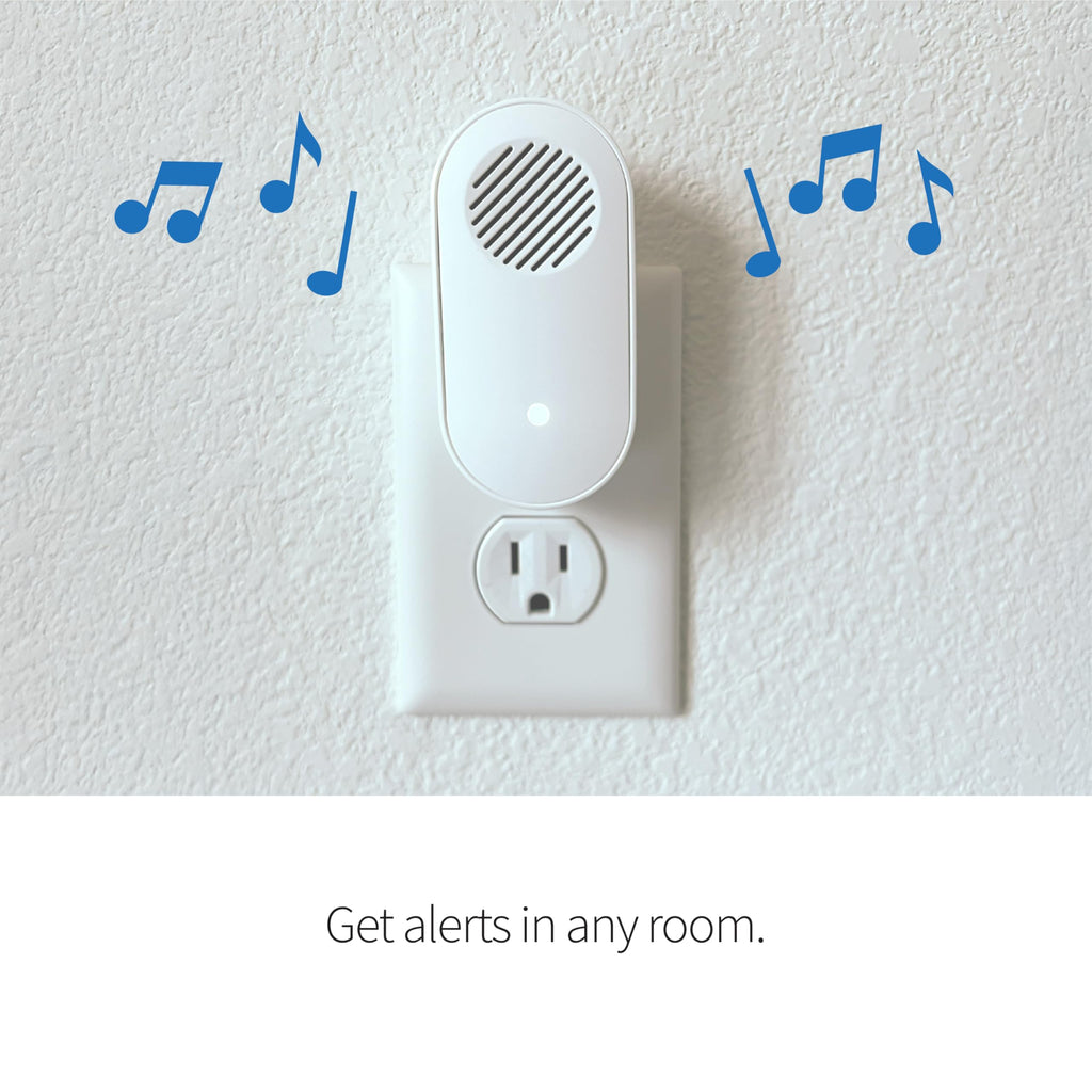 Arlo Chime 2 with Built-in Siren, Audible Alerts & Customizable Melodies – Wi-Fi Enabled, Compatible with Doorbell & Security Cameras (Renewed)