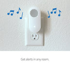 Arlo Chime 2 with Built-in Siren, Audible Alerts & Customizable Melodies – Wi-Fi Enabled, Compatible with Doorbell & Security Cameras (Renewed)