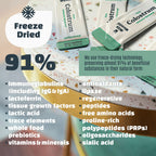 Milk Wealth™ Bovine Colostrum Powder 50g | Freeze-Dried & Natural IgG | Immune & Gut Health Support | Grass-Fed & Unflavored | Non-GMO & Gluten-Free | 25 Single-Serve Packets (2g Each)