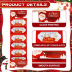 12 Pack/72 Slots Money or Gift Card Holder Xmas Cash Gifts Surprise Cash Envelope Merry Christmas Money Holder for Men Women Kids Birthday Gifts Xmas Party Supplies (Classical)