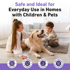 Creative Scents Multipurpose Enzyme Cleaner & Odor Remover | Super Concentrated for Floor, Carpet, Drain | Pet Urine Odor Eliminator | Cleaner for Cat Urine & Dog Poop | 1 Gallon - Calming Lavender
