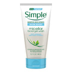 Simple Water Boost Micellar Facial Gel Wash for Sensitive Skin, 5 Ounce (Pack of 3)