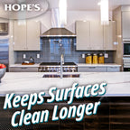 HOPE'S Perfect Quartz Countertop Cleaner, No Hazy Residue, Streak-Free, Safe on Food Contact Surfaces, Fragrance-Free, Sunscreen-Free, Counter Cleaner for All Brands of Quartz, 23 Fl Oz, Pack of 12