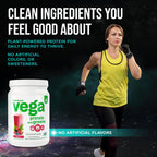Vega Protein and Greens Protein Powder, Coconut Almond - 20g Plant Based Protein Plus Veggies, Vegan, Non GMO, Pea Protein for Women and Men, 1.1 lbs (Packaging May Vary)