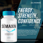 IDEAL PERFORMANCE Semaxin Capsules, Official Semaxin Supplement Pills, Overall Health and Wellness Reviews (60 Capsules)