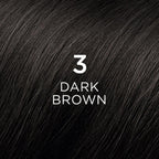 PHYTO Phytocolor Permanent Hair Color, 3 Dark Brown, with Botanical Pigments, 100% Grey Hair Coverage, Ammonia-free, PPD-free, Resorcin-free, 0.42 oz.