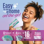 GuruNanda Teeth Whitening Strips - 4X Whiter Teeth, 16-Day Whitening Kit