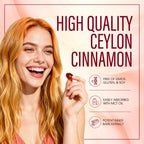BnPnCn Lirae Ceylon Cinnamon Softgels,300 Softgels Equivalent with Mct Oil,Extra Strength Cinnamon Supplements,Non-GMO, Gluten Free (1)