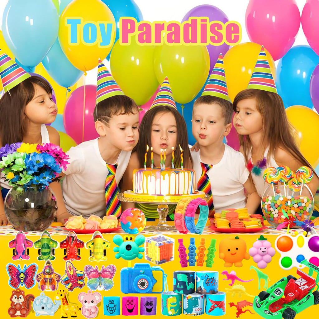 1000 Pcs Party Favors for Kids, Fidget Toys Bulk, Treasure Box Toys for Classroom Prizes, Goodie Bag Stuffers Pinata Fillers, Carnival Birthday Stocking Stuffers for Boys Girls, Prize Box Toy for Kids