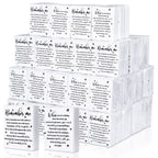 Sinmoe 120 Pack Funeral Tissues Packs for Guests Memorial Keepsakes Facial Pocket Tissues Favors Inspirational Poem 3 Ply Mini Travel Size Tissue Packs for Guests Relatives Family (Memorial)
