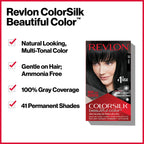 Revlon Colorsilk Beautiful Colour, 53, Light Auburn (pack of 3)