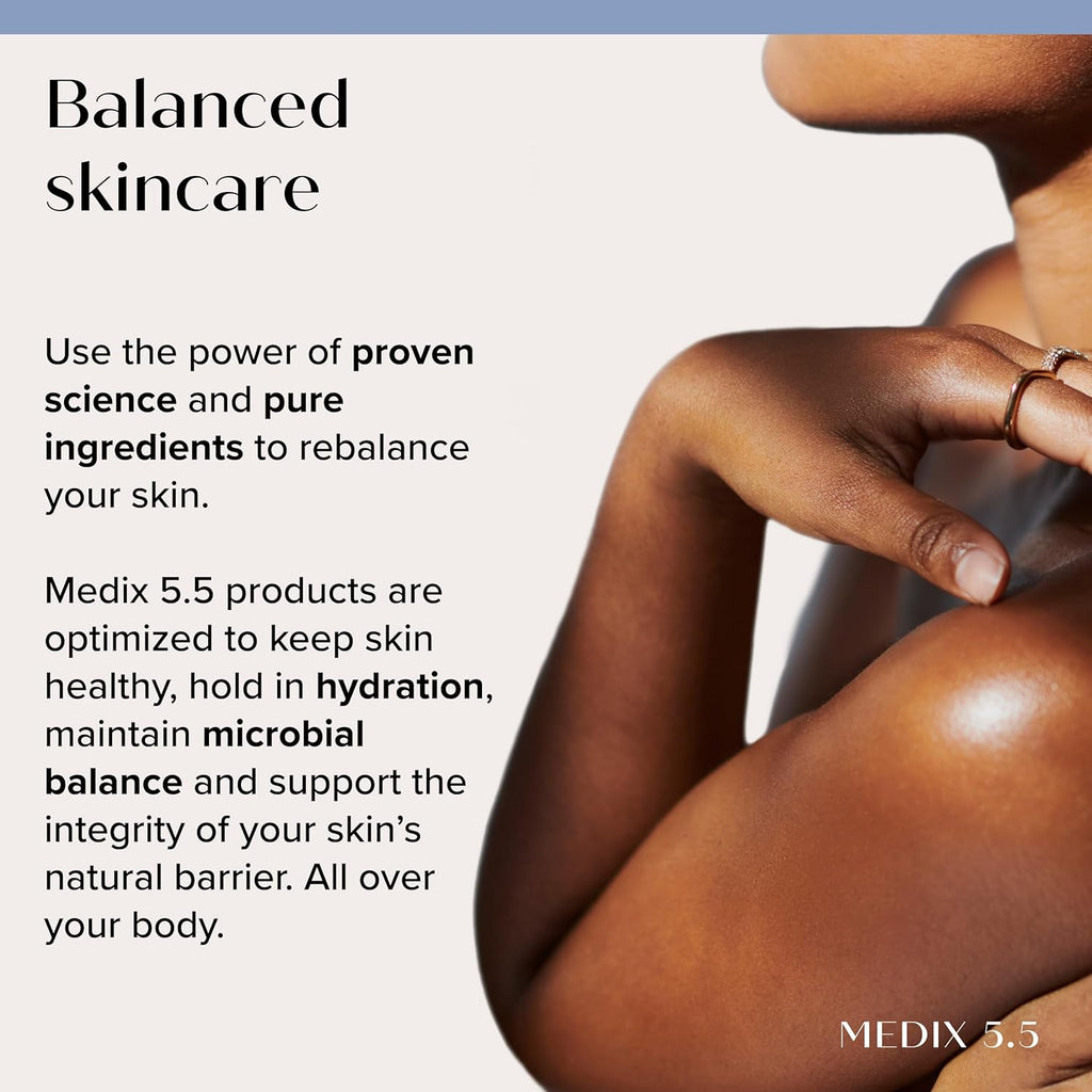 MEDIX Fragrance Free Retinol Face Moisturizer & Body Lotion Crepey Skin Care Treatment | Anti Aging Firming Retinol Cream For Face Targets Loose Crepe Skin, Wrinkles, & Fine Lines, 15 Fl Oz