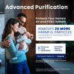 AprilAire 210 Replacement Filter for AprilAire Whole House Air Purifiers - MERV 11, Clean Air & Dust, 20x25x4 Air Filter (Pack of 1)