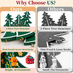 Christmas Tree Advent Calendar 2026 for Kids Adults, 24 Day Countdown Gift