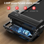 Walking Pad Treadmill for Home with Handle Bar Foldable Under Desk Terluxra