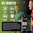 NutraBio Pure Micronized Creatine Monohydrate Powder Supplement, Lemon Burst, (300 g) - Supports Bulk Muscle Energy, Recovery, and Strength - HPLC Tested Creatine Powder Supplement for Men and Women