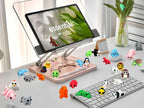 32pcs Mini Animal Figurines Set,3D Printed Articulated Flexible Fidget Toy, Figurines Toy,Cute Animal Toys for Home, Office, Decor