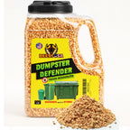 BEEST Dumpster Defender - 3lbs Outdoor Trash Can Deodorizer & Liquid Waste Absorber (Made in USA) Biodegradable Trash Can Odor Eliminator - Powerful Garbage Deodorizer for Always-Fresh Bins - 14 Cups