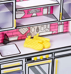 MGA's Miniverse Make It Mini Kitchen, Kitchen Playset, w/UV Light, Collectibles, DIY, Resin Play, Exclusive, Mystery Recipe, Mini Oven Mitts, NOT Edible, 8+