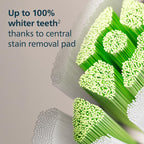 Philips Sonicare W DiamondClean Brush Heads, 2-Pack, 6 Month Supply, Black