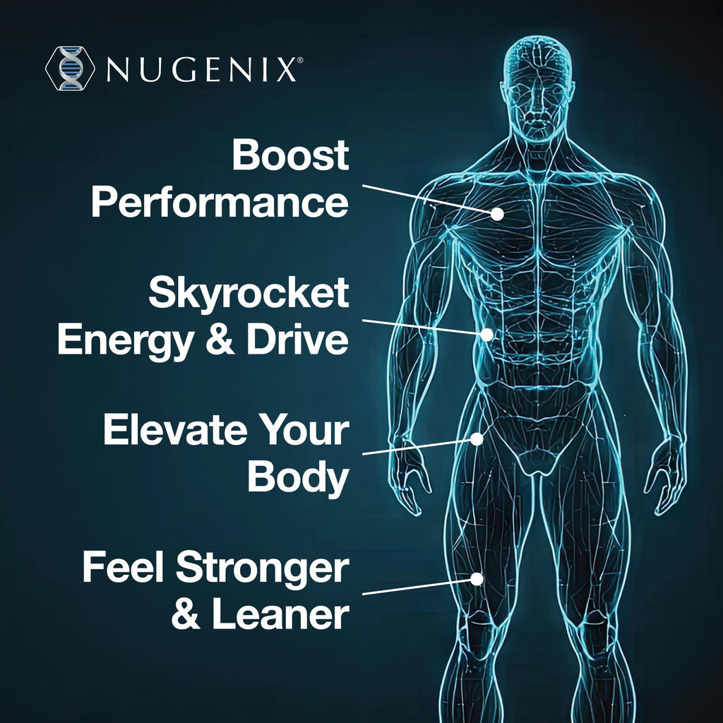 Nugenix Total-T, Free and Total Testosterone Booster Supplement for Men, 42 Count