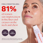 Womaness Let’s Neck Serum for Neck Tightening and Lifting - Firming and Tightening Neck Cream with Cooling Roller Applicator - Hydrating Neck Serum to Smooth Wrinkles and Sagging Skin for Women - 50ml