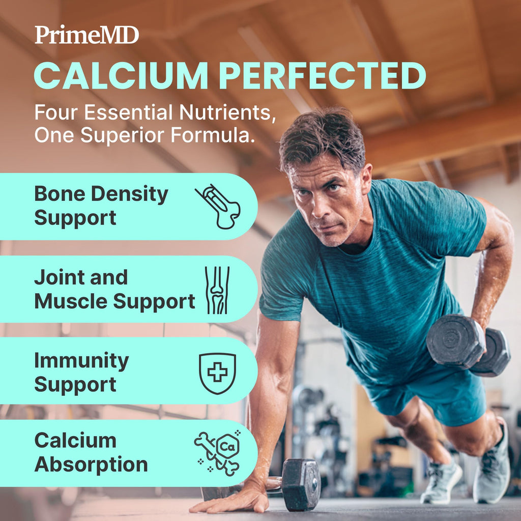4-in-1 Calcium Supplements for Women and Men - Calcium with Vitamin D3 K2 5000 IU Supplement, 601mg per Serving - Gluten-Free, Vegan-Friendly (120 ct)