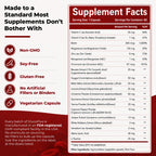 Truthentics GlucoPlus Metabolic Support, Cinnamon, Chromium, Gymnema, 60ct
