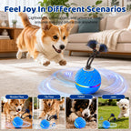 Smart Interactive Dog Toys Ball for Aggressive Chewers Medium Large,E-TPU 1