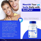 Dentpure Oral Probiotics for Teeth and Gums Capsules, Dentpure Supplement Pills - Maximum Strength, Advanced All Natural Probiotics for Fresh Breath Dental Wellness, Dent Pure Reviews (5 Pack)