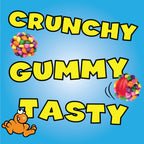 NERDS Gummy Clusters Rainbow Candy, Crunchy & Gummy, 3 oz, 12 Pk