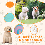 QTwoof 20-Pack Plush Squeaky Dog Toys for Small Dogs