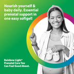 Rainbow Light Prenatal DHA Vitamins for Women | 180 Softgels | Ultra Omega 3 Fish Oil (EPA & DHA) | Supports Brain & Eye Health for Mom and Baby | for Pregnancy & Nursing