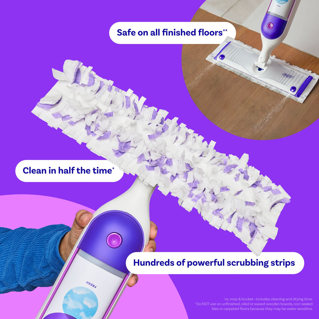 Swiffer PowerMop Multi-Surface Mopping Pad Refills, Made by Swiffer, for Floor Cleaning, 11 Count (Pack of 3)